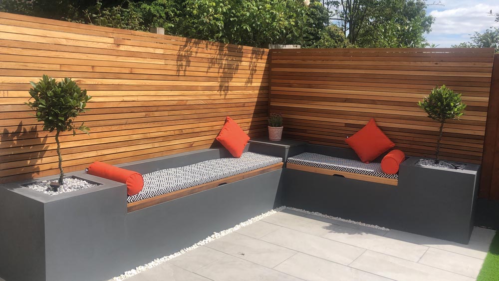 Our Bespoke Outdoor Cushions are a perfect solution for Garden Designers, Landscapers and Architects creating bespoke outside seating areas as pert of their project.